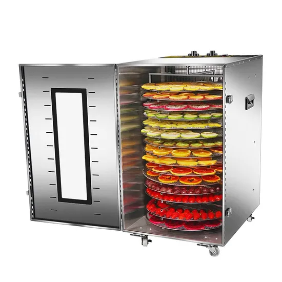Ginger Stainless Steel Dehydrator Food Fruit Dryer Herbs Commercial Vegetables Dehydration Drying Dehydrator