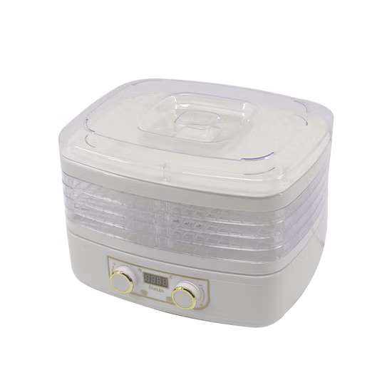 Professional Electric Fruit Vegetable Dryer with 5 Stackable Trays Food Dehydrator Machine